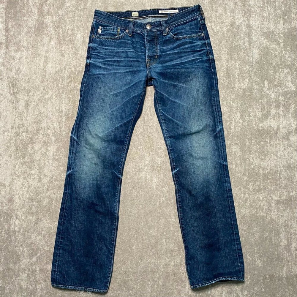 Adriano Goldschmied Protege Slim Straight Men's Jeans Size 32 Made In USA